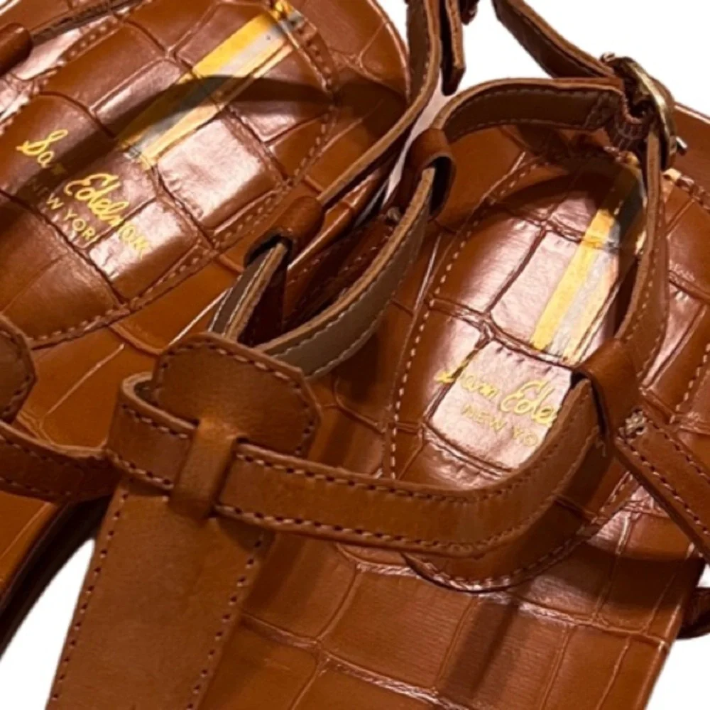 NWOB $100 Sam Edelman Naomi Flat Sandal Multiple Sizes - Picture 11 of 12